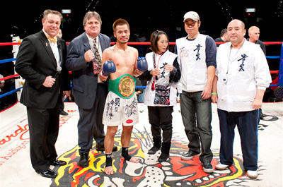 First WBC Muaythai Japanese Champion