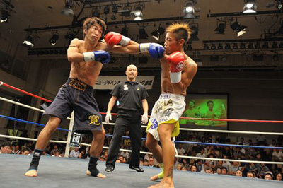 加藤選手 vs 山野選手